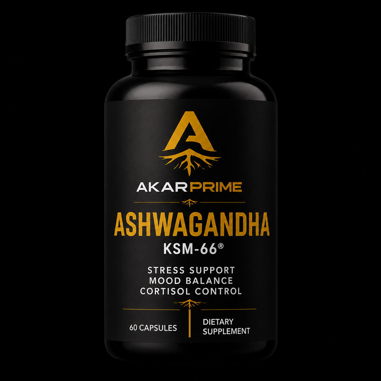 Ashwagandha KSM-66 | Tekanan, Kortisol & Prestasi